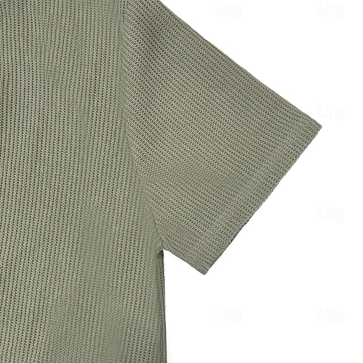 Men's Waffle Knit T-Shirt