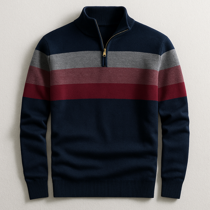Men's PUllover with Zip