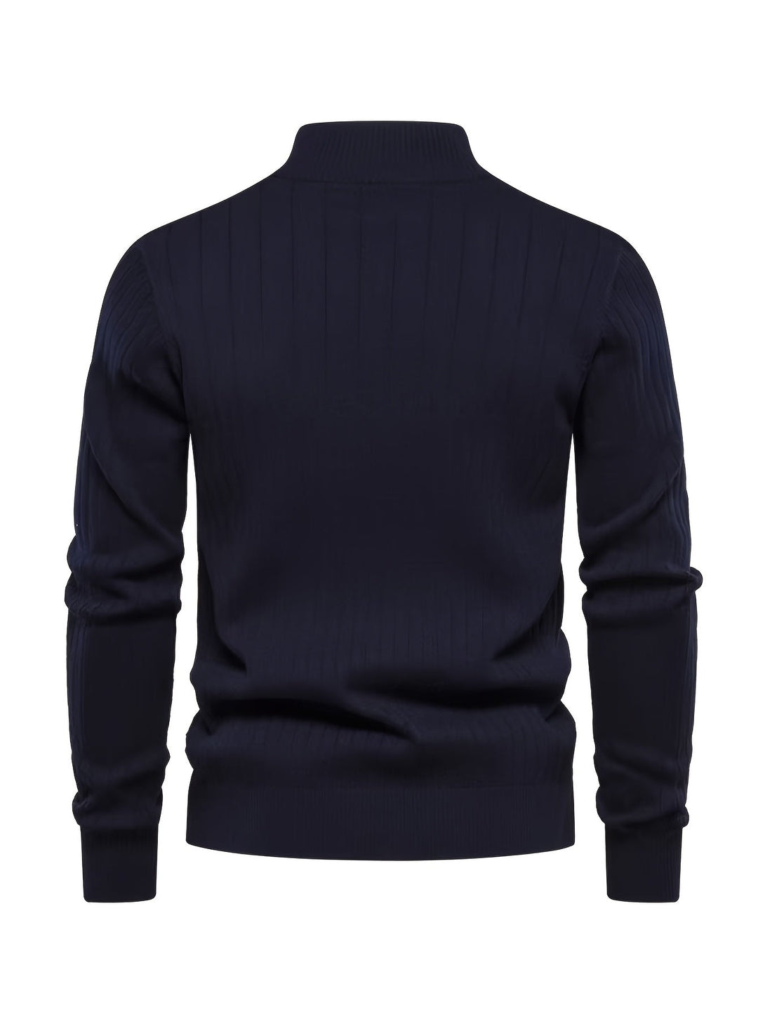 Reid | Quarter-Zip Stand Collar Sweater