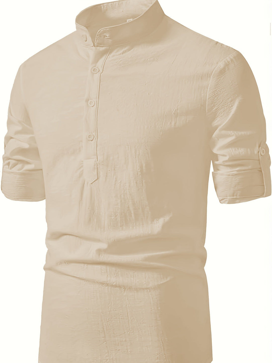 Men's Stand Collar Shirt