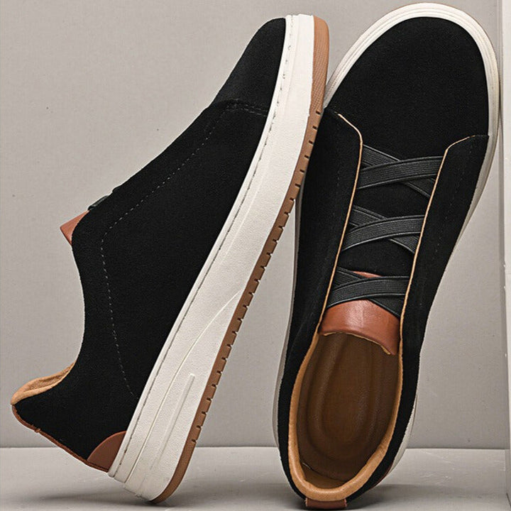 Men'S Suede Slip-On Shoes