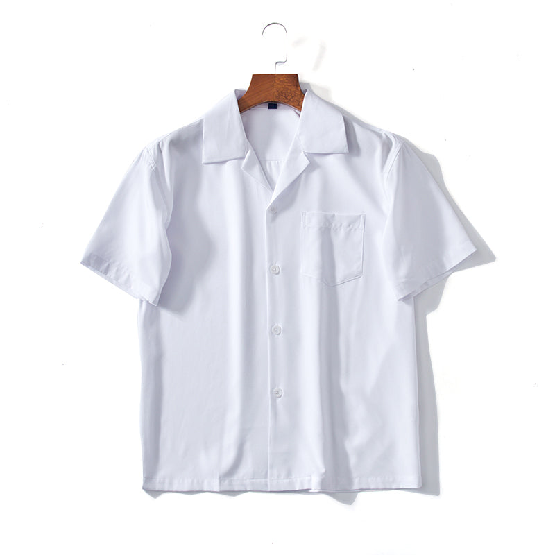 Men's Cuban Collar Summer Shirt