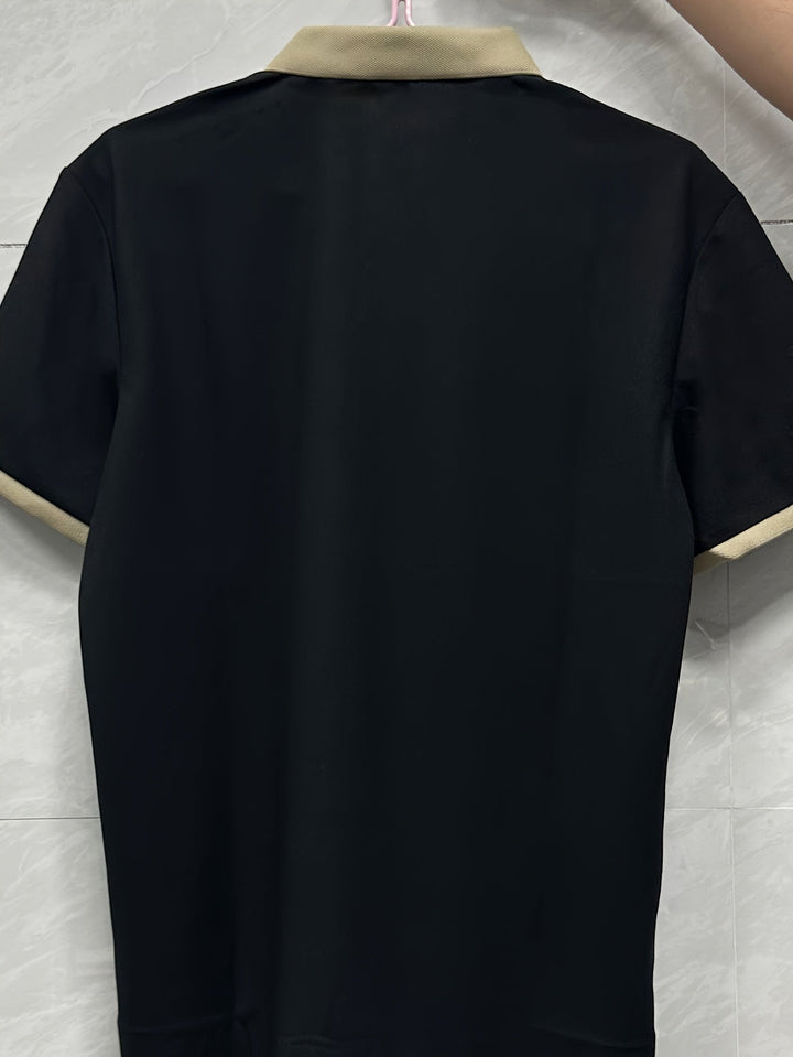 Men's Embroidered Lapel Shirt