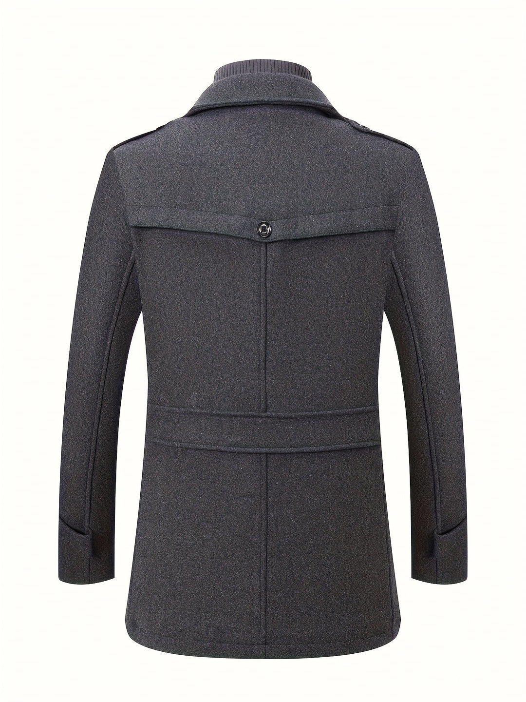 Men's Tweed Wool Coat