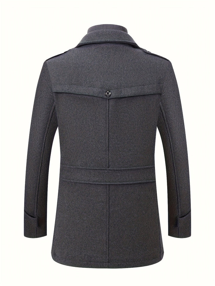 Men's Wool Blend Tweed Jacket