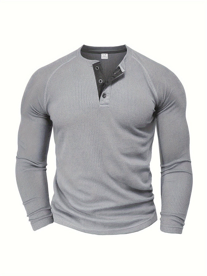 Men's Crew Neck Knit Shirt