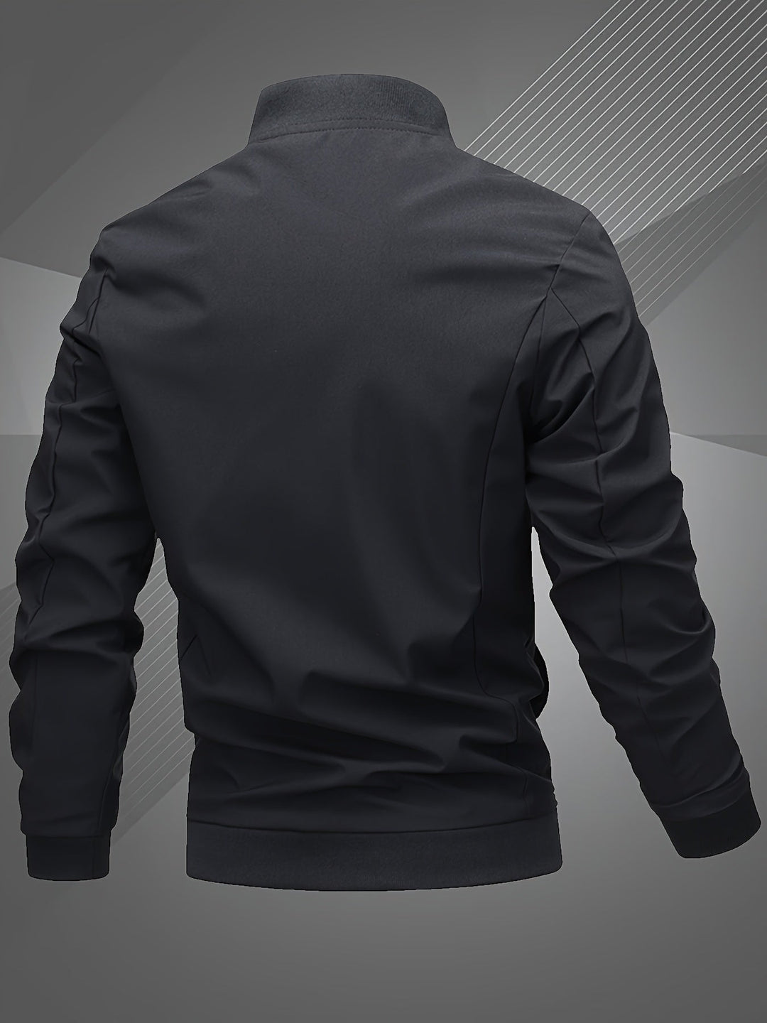 Men's Embroidered Baseball Jacket
