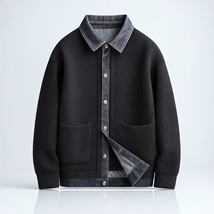 Men's Premium Knit Cardigan Jacket