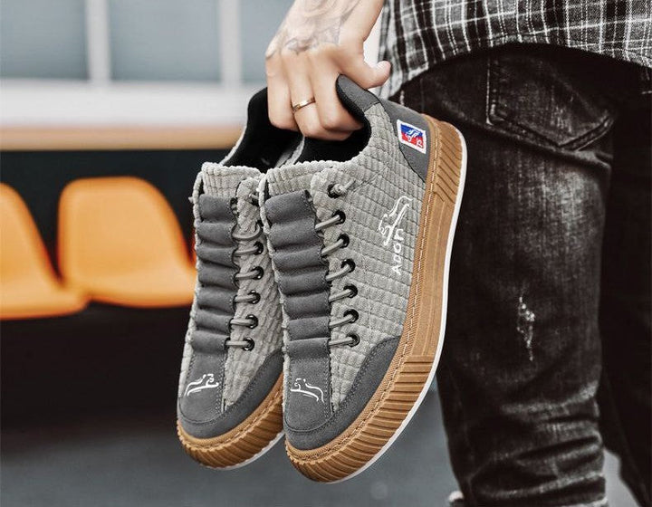 Men's Orthopedic Rubber Sole Shoes