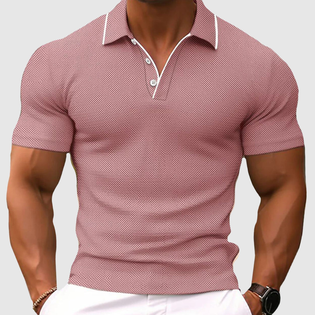 Men's Slim Fit Stretch Polo Shirt