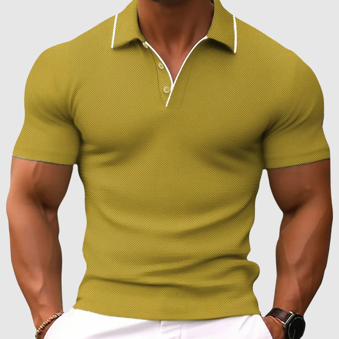 Men's Slim Fit Stretch Polo Shirt