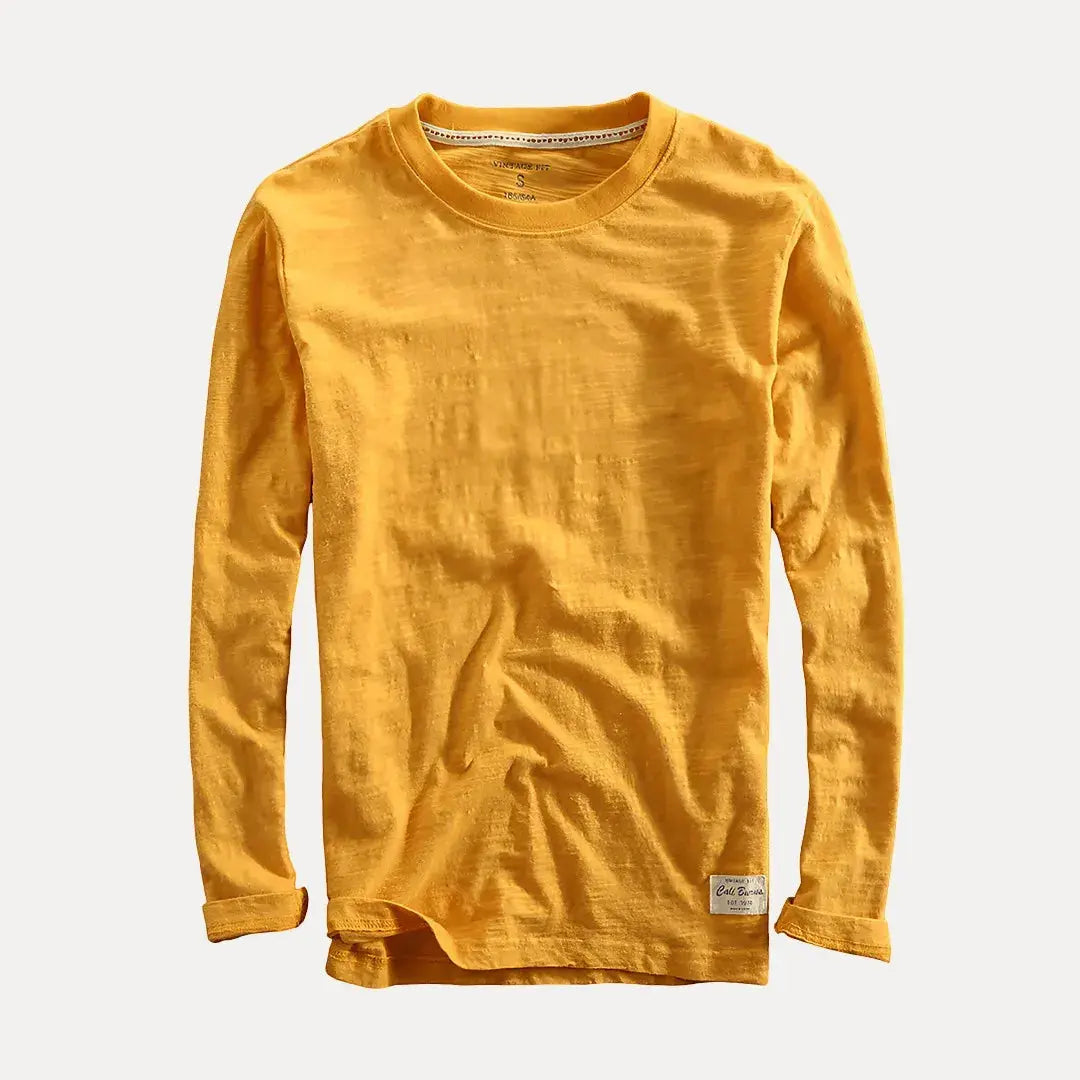 Men's Cotton Long Sleeve Shirt
