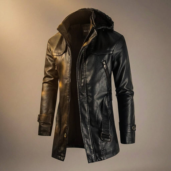 Marvin Legacy Hooded Leather Jacket