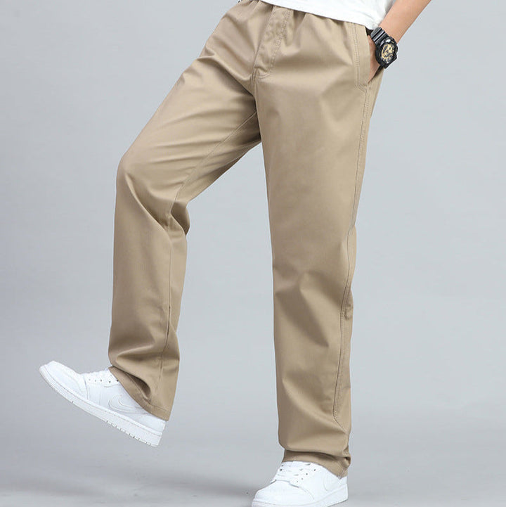 Men'S Wide Cotton Pants
