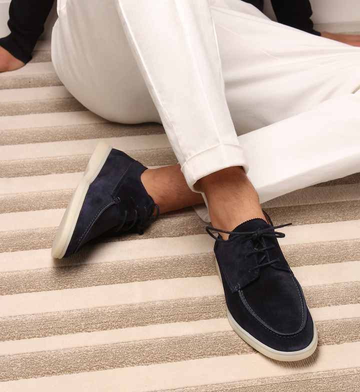 Men's Suede Boat Shoes