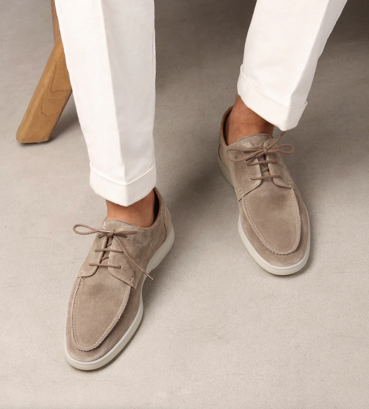 Men's Suede Boat Shoes