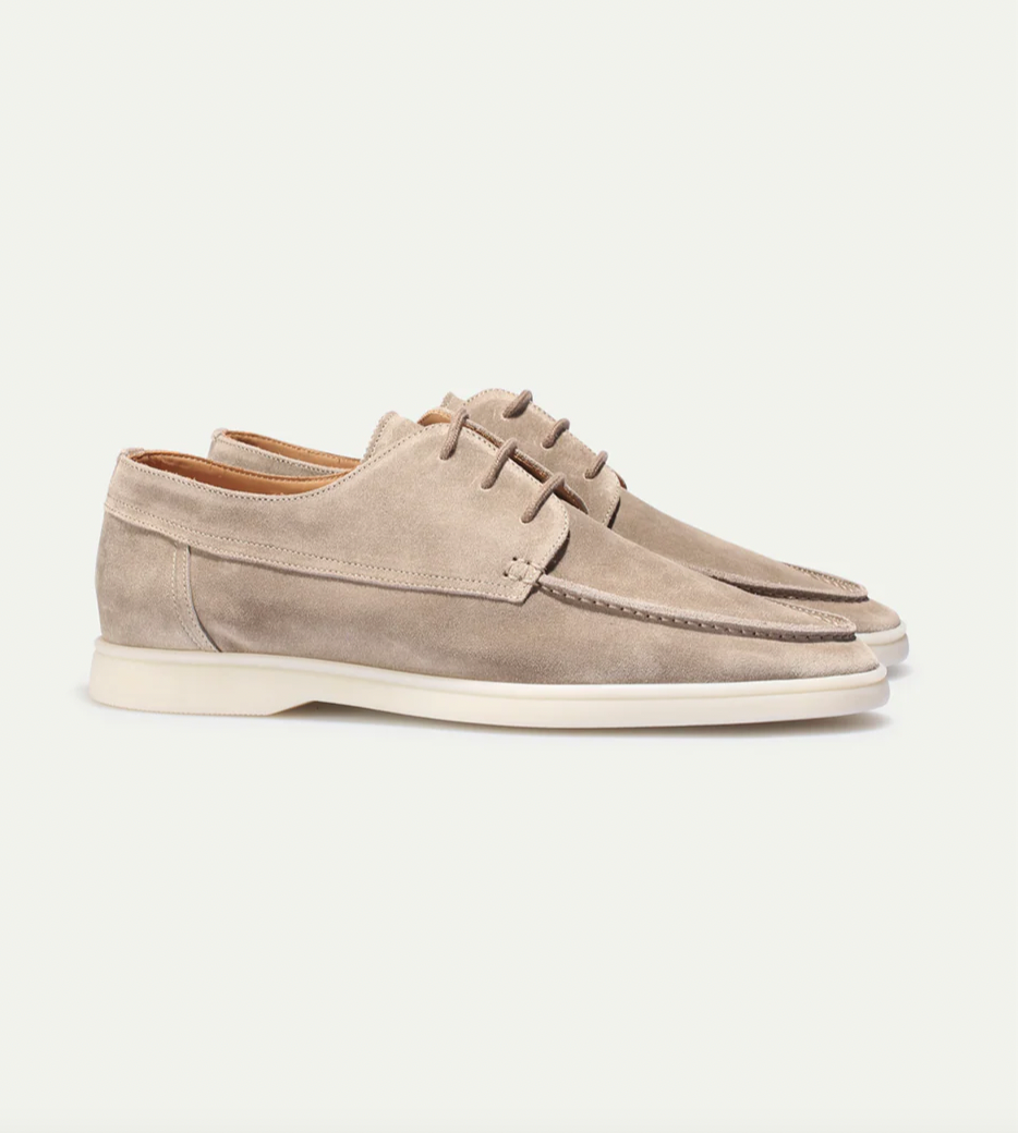 Men's Suede Boat Shoes
