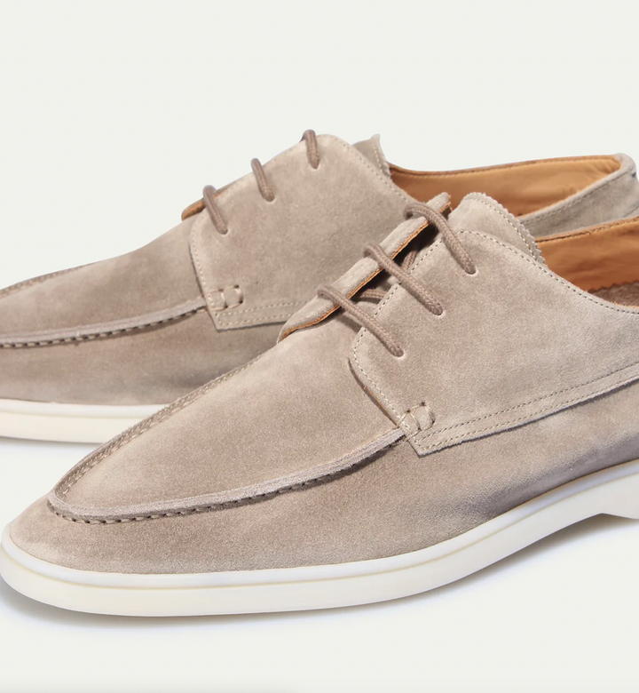 Men's Suede Boat Shoes