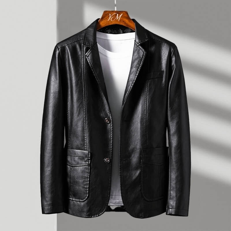 Men's Tailored Leather Jacket
