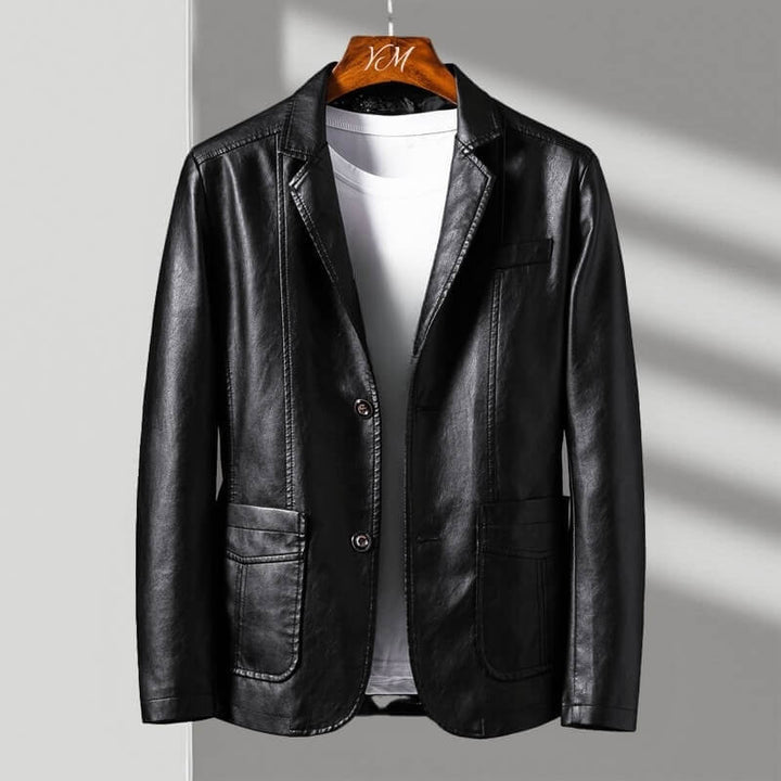Men's Tailored Leather Jacket