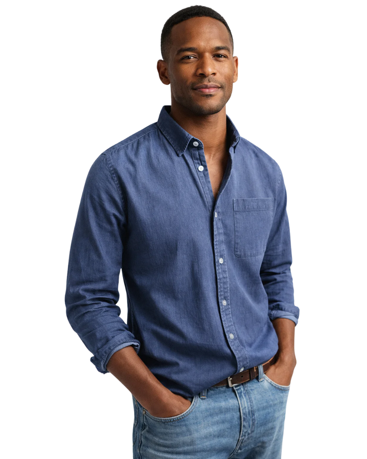 Men's Tailored Button-Up Shirt
