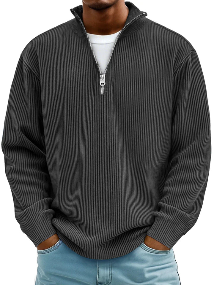 Men's Classic Knit PUllover Half-Zip