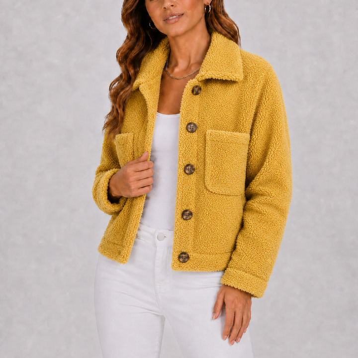 Women’s Casual Knit Blazer Fall Jacket with Pockets