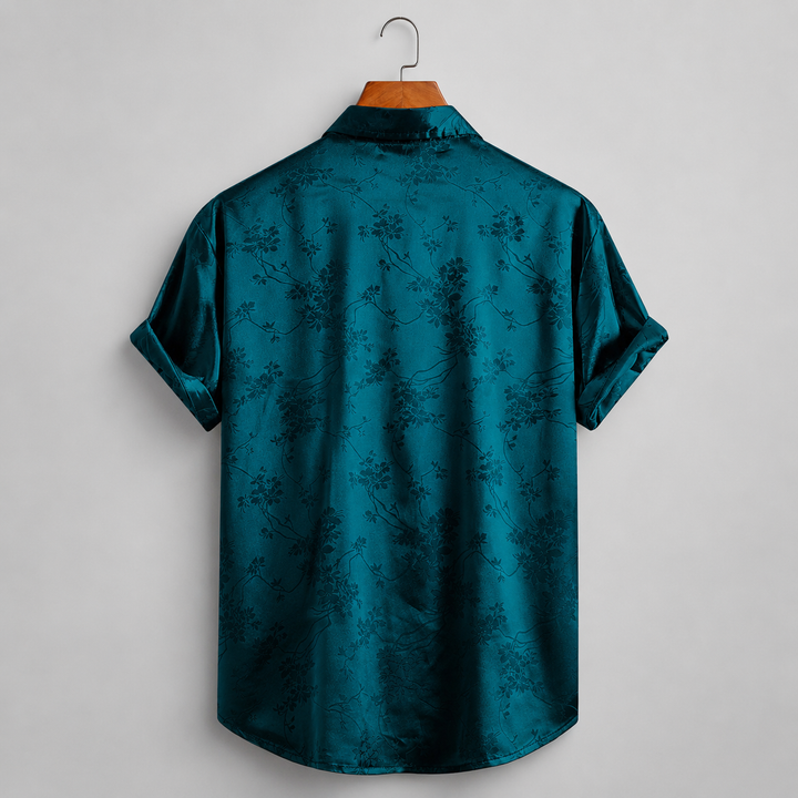 Men's Floral Short Sleeve Shirt