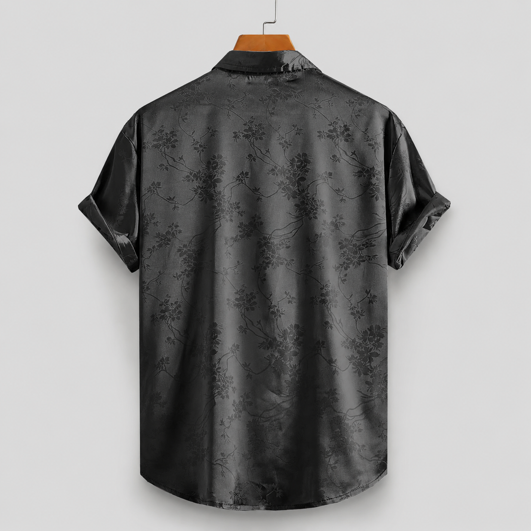 Men's Floral Short Sleeve Shirt