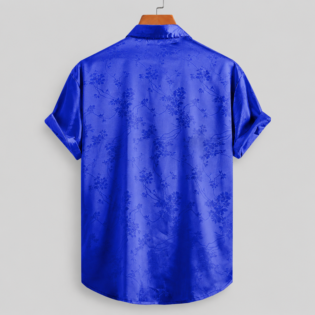 Men's Floral Short Sleeve Shirt