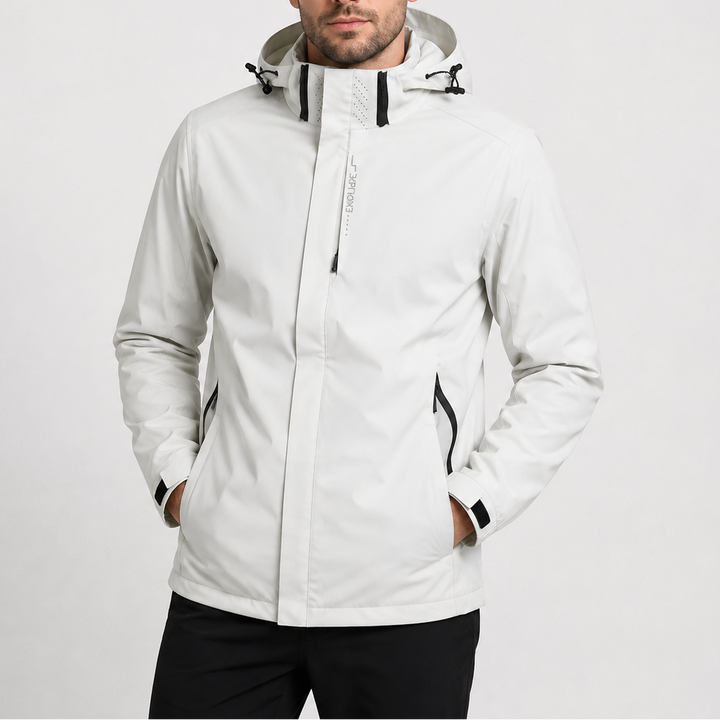 Men's Waterproof Rain Jacket | Lightweight Hooded Outdoor Coat