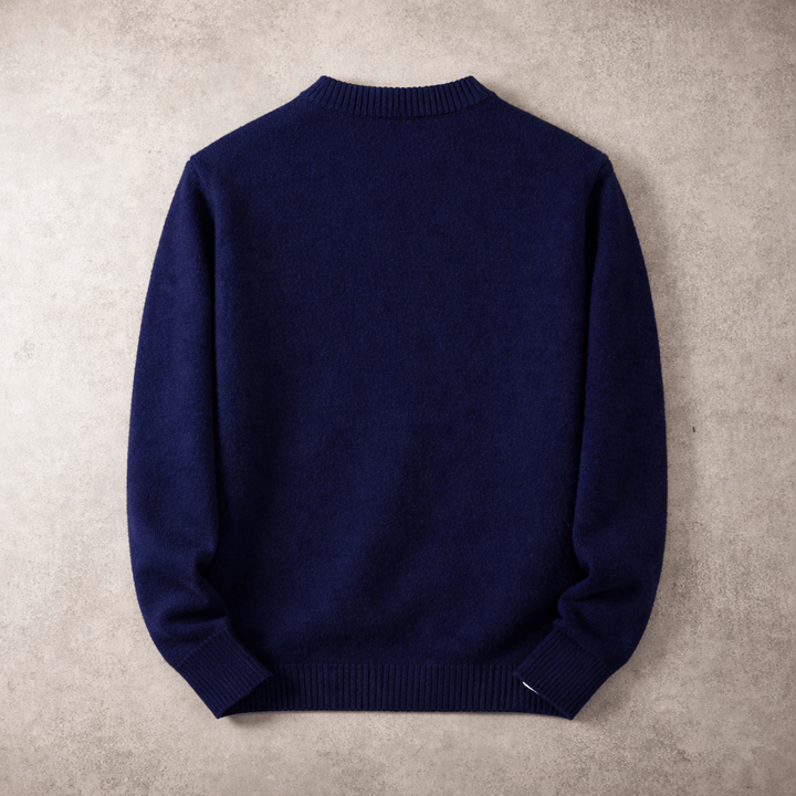 Men's Ribbed Crewneck Sweater