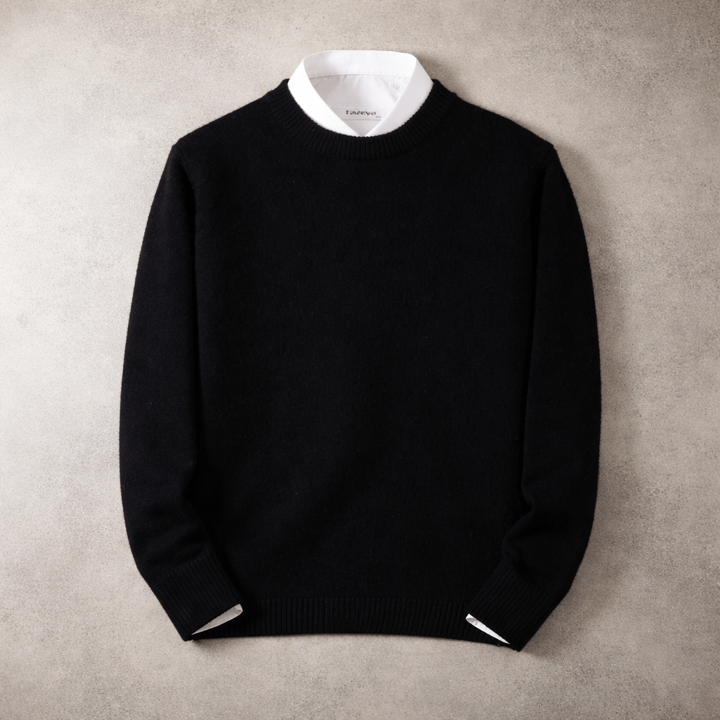 Men's Ribbed Crewneck Sweater