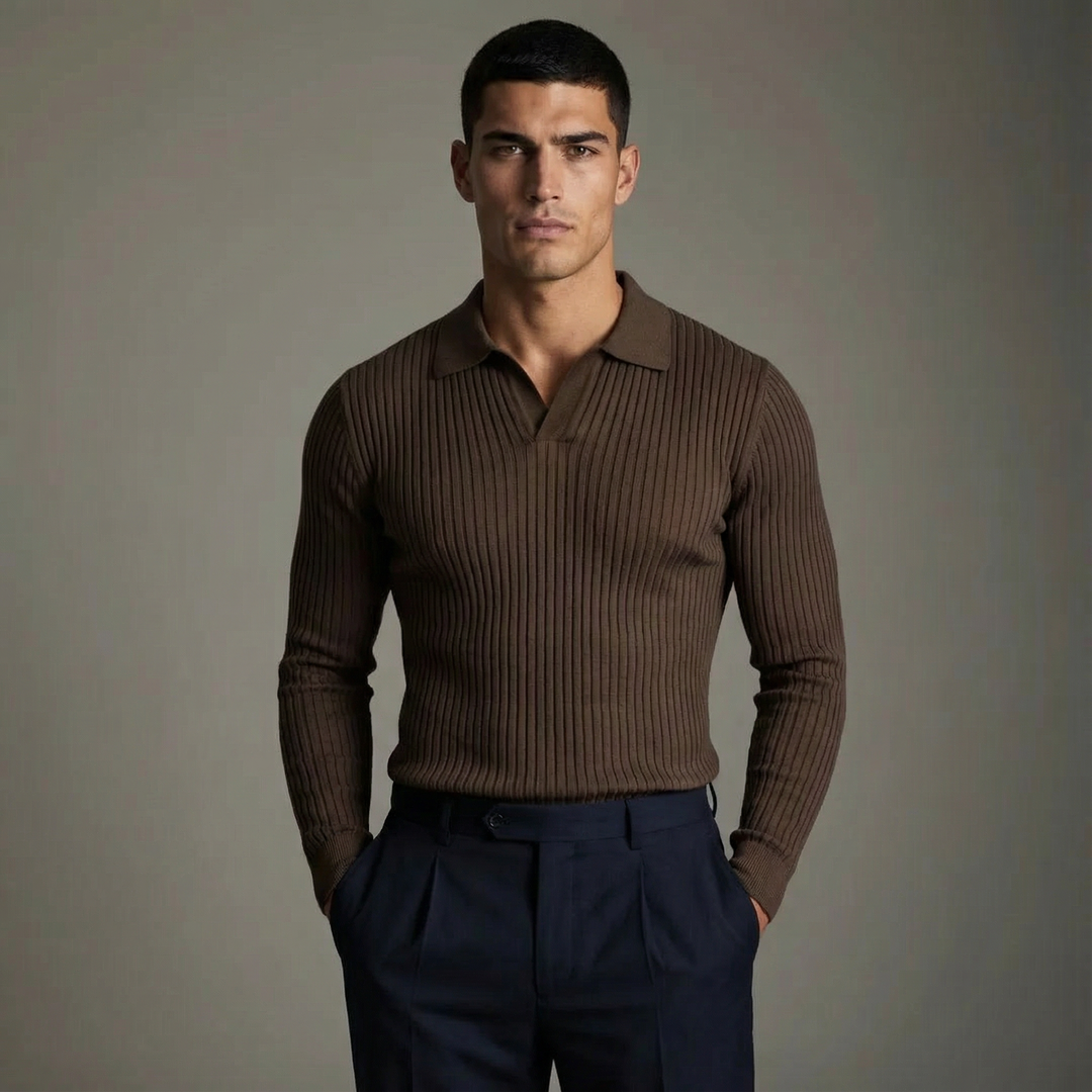 Men's Open Collar Shirt