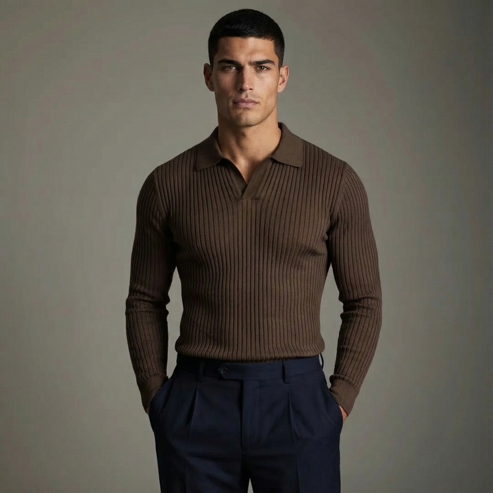Men's Open Collar Shirt