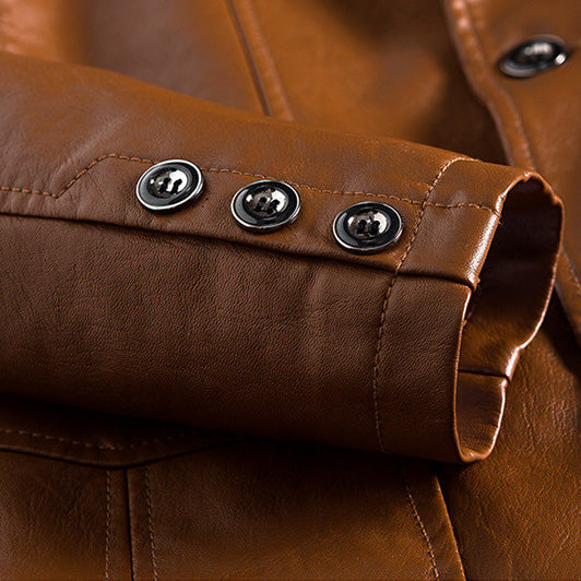 Men's Tailored Leather Jacket