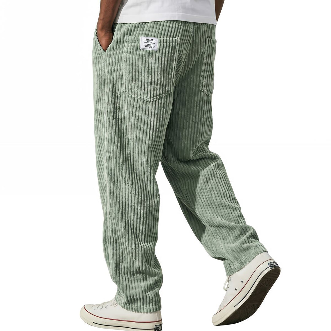 Men's Textured Corduroy Pants