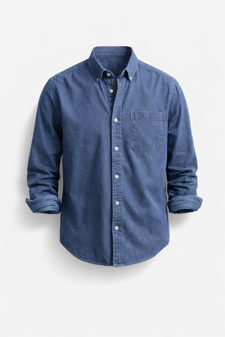 Men's Tailored Button-Up Shirt