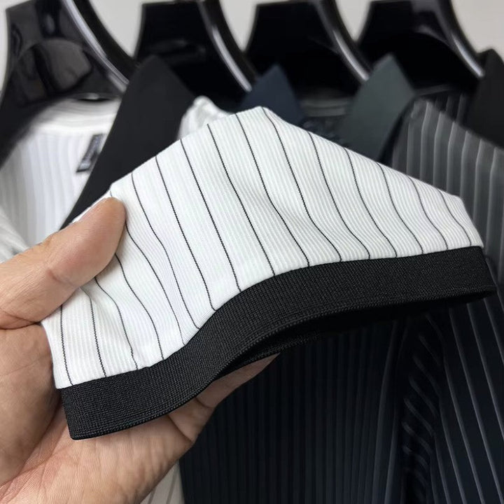 Refined Striped Polo