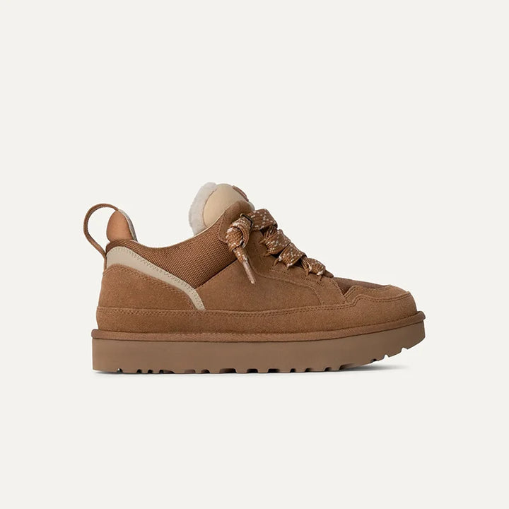 Women’s Fleece-Lined Suede Platform Winter Sneakers