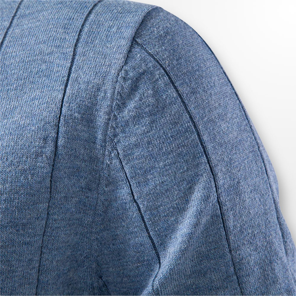 Men's Ribbed Sweater T-Shirt