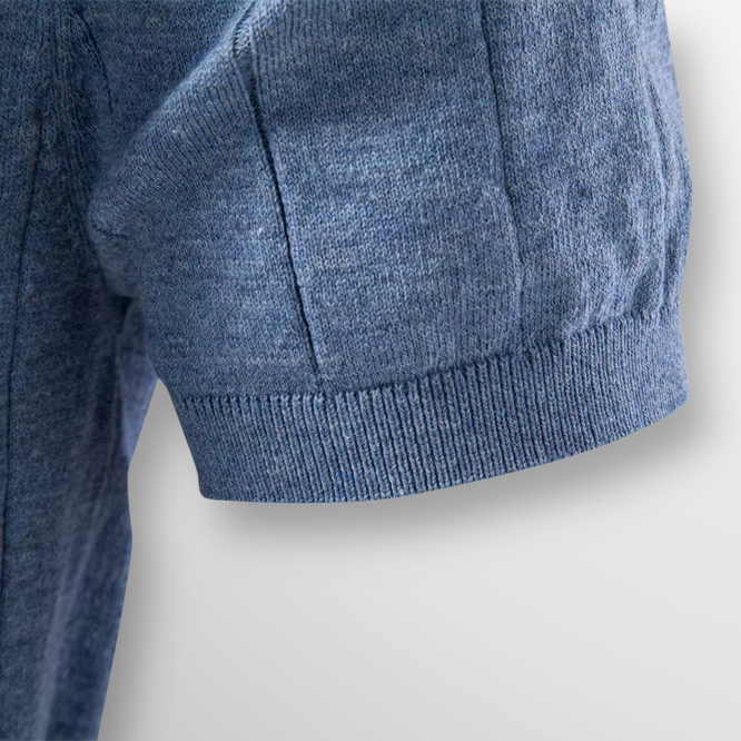 Men's Ribbed Sweater T-Shirt