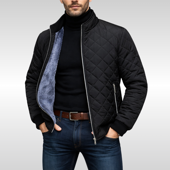 Men's Classic Warm Quilted Winter Jacket