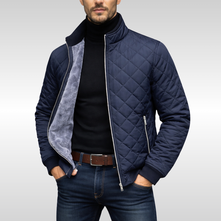 Men's Classic Warm Quilted Winter Jacket