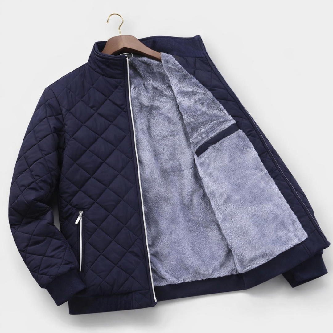 Men's Classic Warm Quilted Winter Jacket