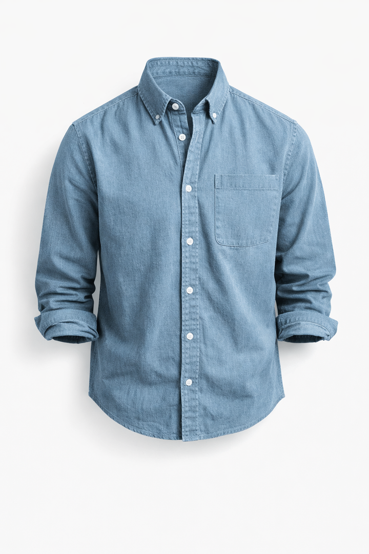 Men's Tailored Button-Up Shirt