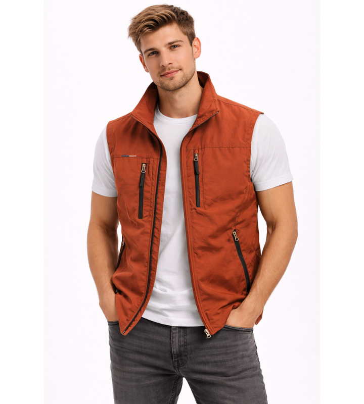 Men's Bodywarmer Zip Vest