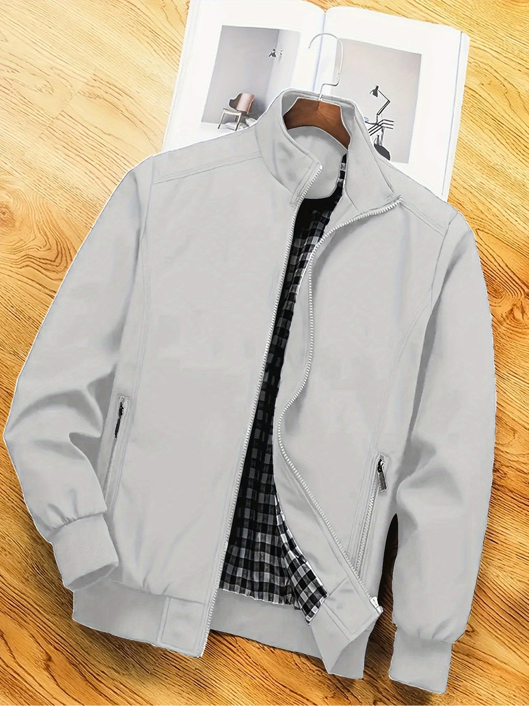 Men's Regular Fit Zip Jacket