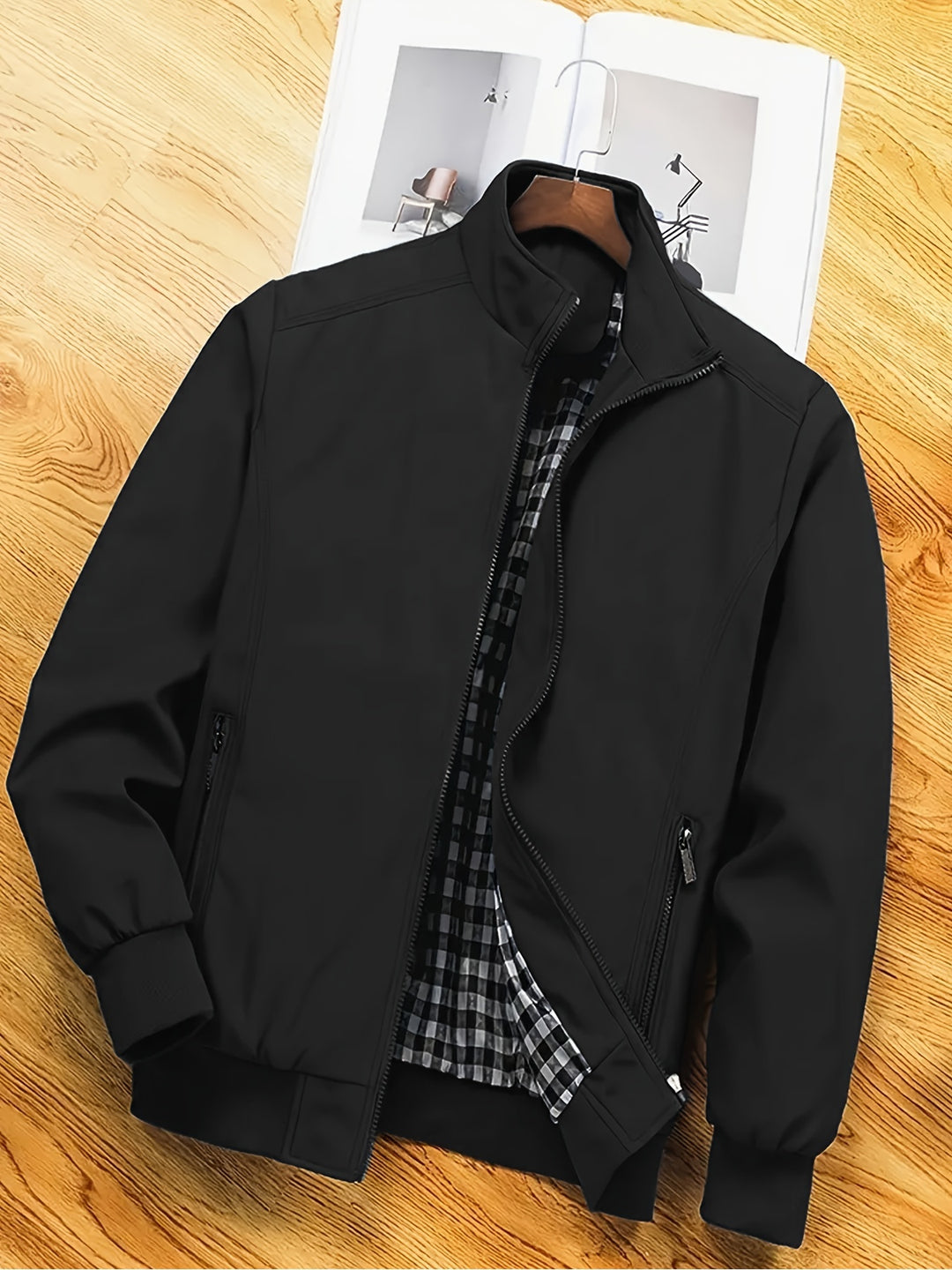 Men's Regular Fit Zip Jacket