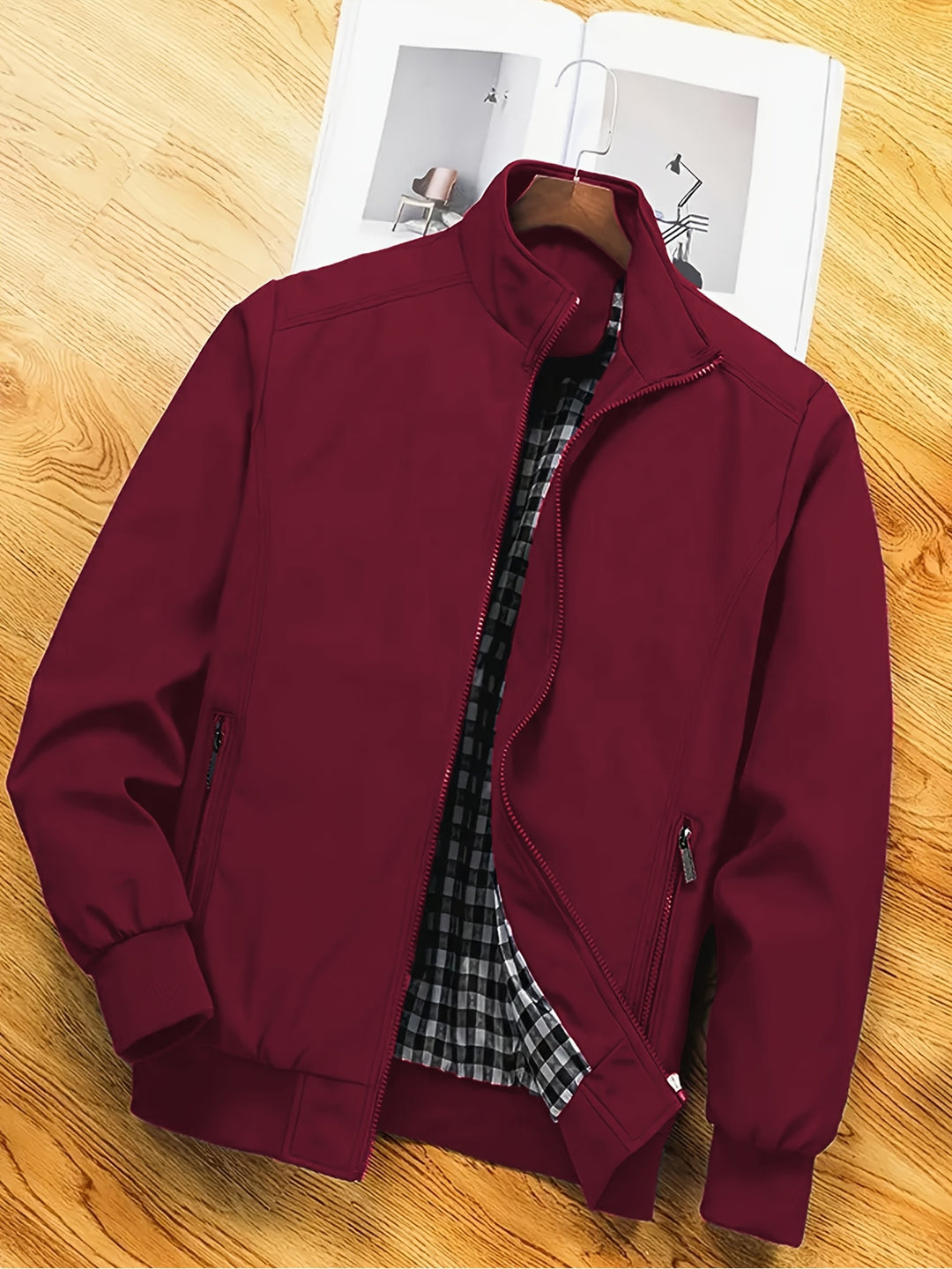 Men's Regular Fit Zip Jacket